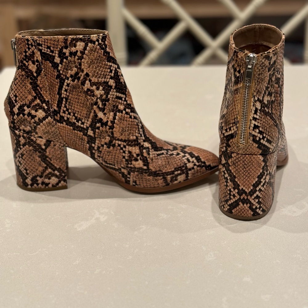Steve Madden Snakeskin Booties - image 5